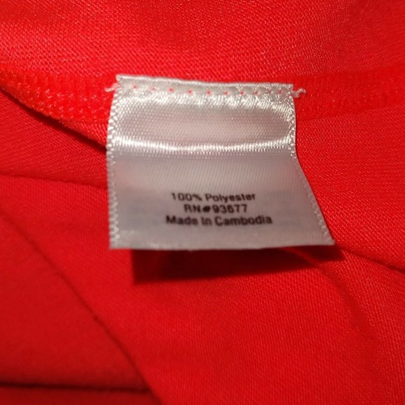 Xersion Womens Tank Top Size Medium Orange Racerback Graphic Athletic - Picture 7 of 8